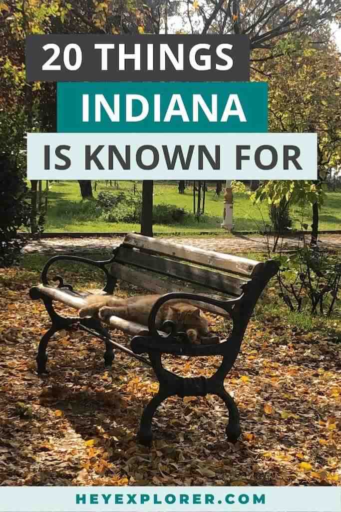 What food is Indiana known for?