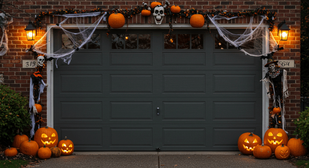 Garage Door Halloween