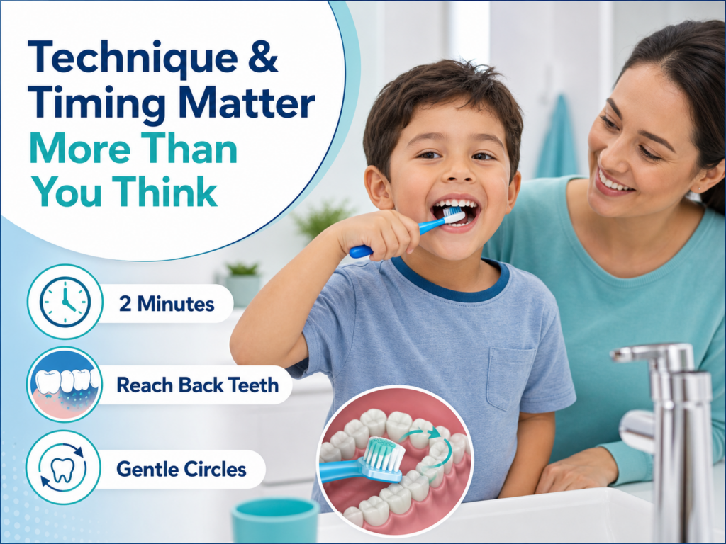 Brushing tips for a healthy smile
