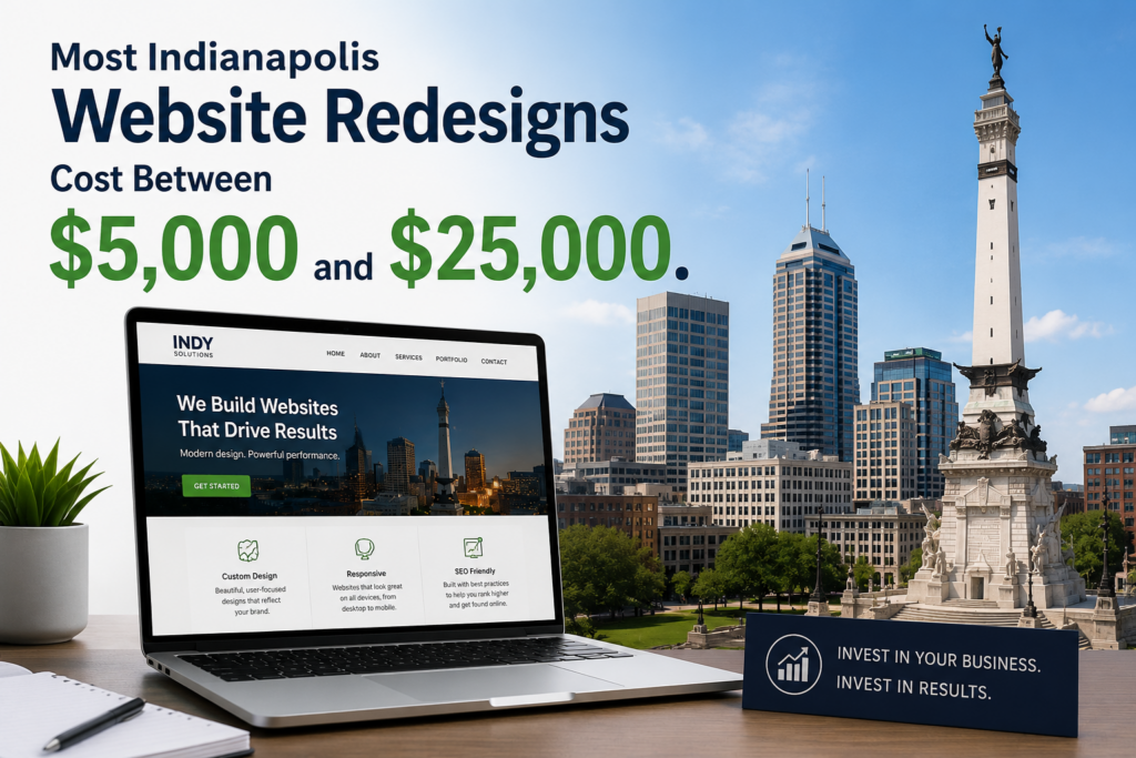 Indianapolis website redesigns with insights